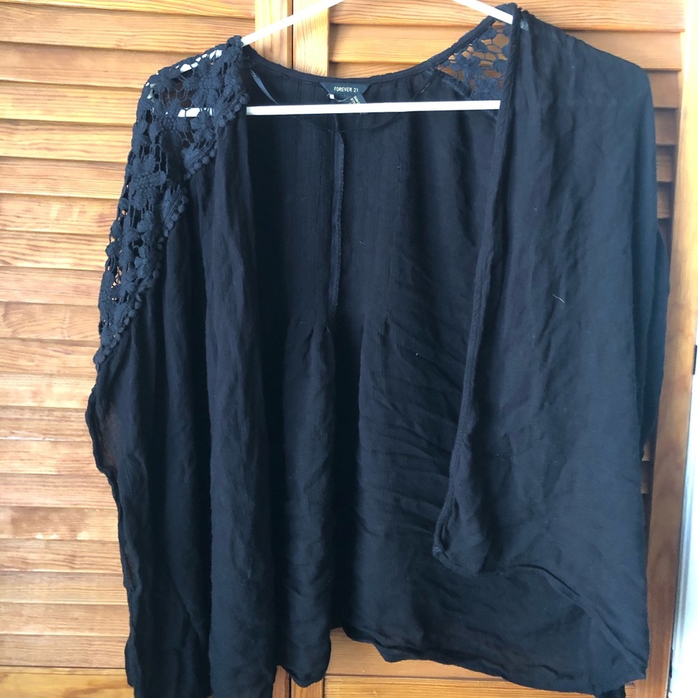 Black kimono